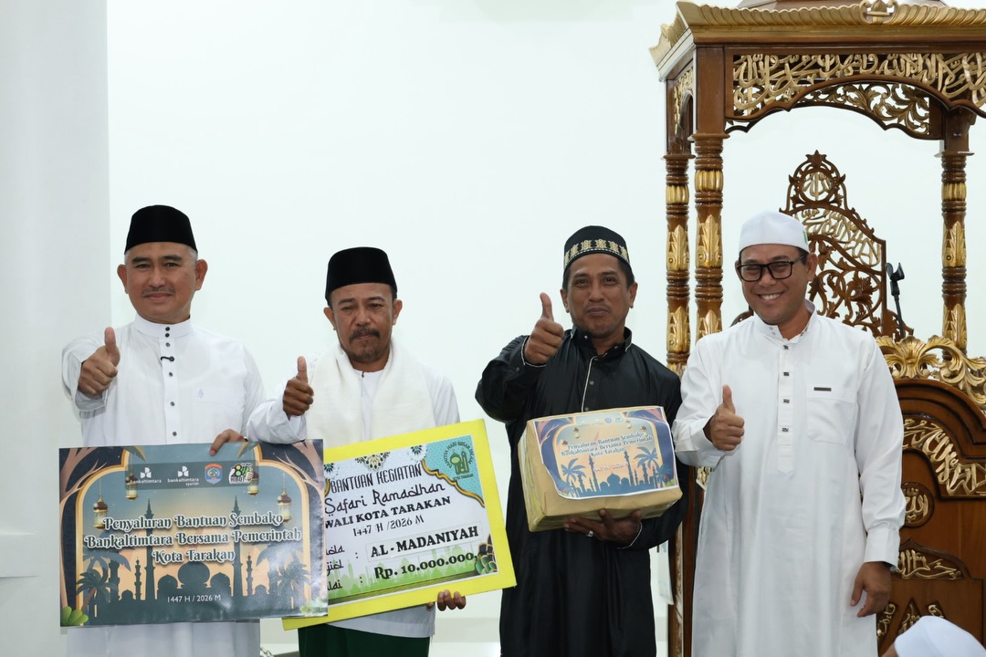 Kunjungan/Safari Ramadhan 1447 H Wali Kota Tarakan Di Masjid Al Madaniyah Kelurahan Juata Permai
